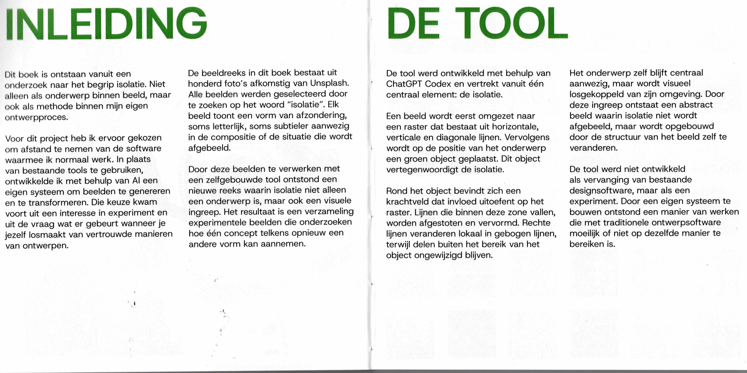 Isolation, creative coding by Jorne Scholiers — image 3